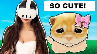 Roblox Vr Hands.. BUT It's CUTE!!🎀