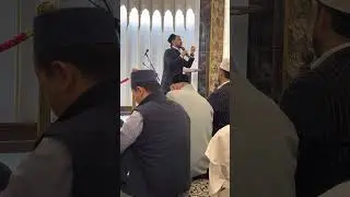 Odilxon Qori Tarovehda Rakat jome masjidiga tashrig buyurdilar