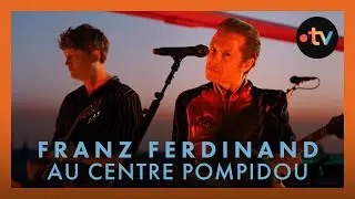 Franz Ferdinand : concert privé au Centre Pompidou