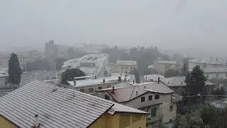 Osimo la prima neve del 2022