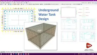 Underground Water Tank Design in CYPECAD 2022