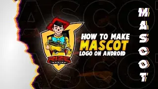 How to make Gaming mascot logo on Android | How To Make mascot logo in picsart