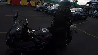 Premiere fois en moto!