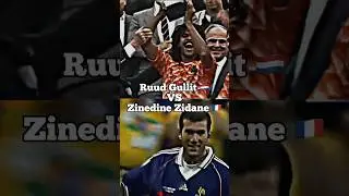 Gullit VS Zidane | Fútbol Battles #football #camavinga #zidane #1v1