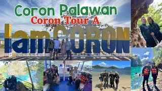 Coron Tour A (Kayangan Lake, CYC Beach, Sunset Beach, Green Lagoon, Quin Reef, Las Islas de Coral)