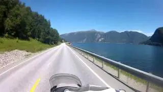 Norway motorcycle adventure - BMW R1150GS part 5, Osen - Trollstigen