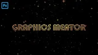 Gold 3D Text Effect In Adobe Photoshop cc