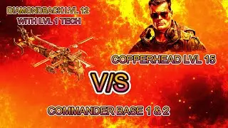 WAR COMMANDER - COPPERHEAD & DIAMONBACK TEST