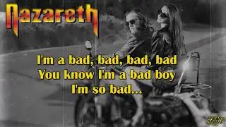 Nazareth - Bad Bad Boy (Lyric Video) #lyrics #rock #nazareth #70smusic