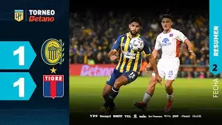 ROSARIO CENTRAL 1 - 1 TIGRE  | Resumen del partido | 