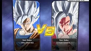 XV2 - Requested match (PC): Goku Ultra Istinto Super Saiyan vs Goku Time Patrol Super Saiyan 5