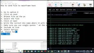 How to Send Files to a Mainframe Host - Step-by-Step Guide