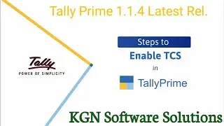 Enable TCS in Tally Prime- Tally Prime 1.1.4 Latest Release