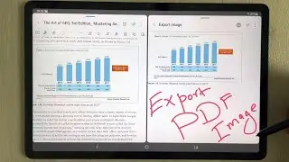 Samsung Galaxy Tab S7 FE : How to Export Image from PDF