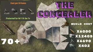TRIPLE Bunkered OP Rock Base design 70+ rockets – Rust