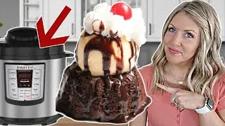 EASY DUMP and GO Instant Pot Dessert - Chocolate Lava Cake