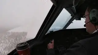 LPV approach to gravel runway.