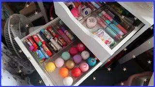 I RE-ORGANIZED MY LIP BALM COLLECTION AGAIN