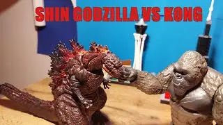 Shin godzilla Vs King Kong epic stop motion battle