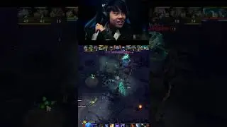 Ana he waited for the right moment to use his blink 