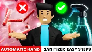 Automatic hand sanitizer dispenser using arduino 