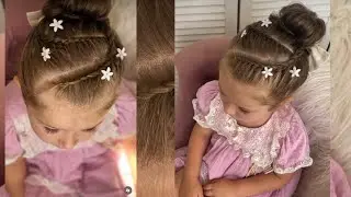 Красива зачіска з плетінням😍