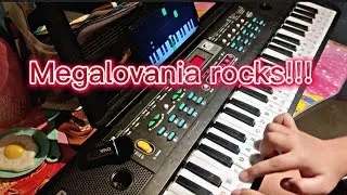 My Crazy attempt of Megalovania on Keyboard,How fast can I do it?/Not Potato