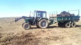 Как работают восстановленные трактор мтз 82 и Амкодор 332