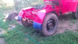 Самодельный трактор переломка 4 х 4