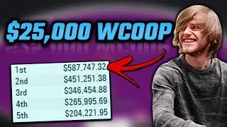 ONLINE $25,000 HIGH ROLLER TOURNAMENT! (BIGGEST BUY-IN OF THE YEAR!)