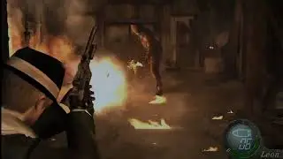 this is the double blade of Chainsaw from Mercenaries but I was playing randomizer and that's why he