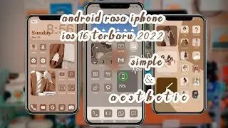 CARA MENGUBAH TAMPILAN ANDROID MENJADI IPHONE TERBARU 2022 || DEVI FITRIA RIZKI