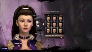 Guild Wars 2 Beta. Character creation.