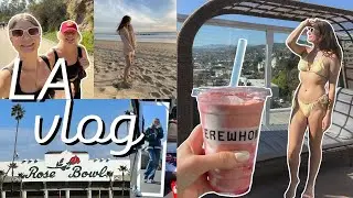 LOS ANGELES VLOG | Rosebowl Flea, Runyon, Erewhon ~ trying all the LA Influencer things ~