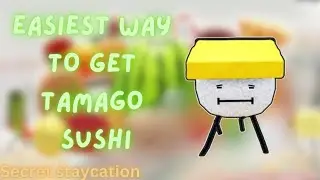 Easiest Way to get Tamago Sushi with my method:) | SecretStaycation
