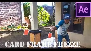 Card Freeze Time in Adobe After Effect Series