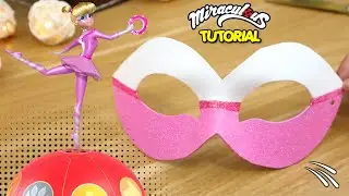 DIY Miraculous Ladybug 🐷 How to make PIGELLA MASK - Isa's World Miraculous Cosplay and crafts