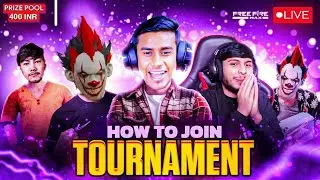 How To Join Free Fire Esports Tournament 🏆 || Join Full Map Tournament🥇 Free Fire Esports Tournament