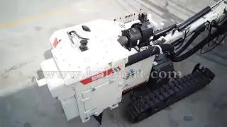 Surface DTH Drilling Rig SD150 360 Degree Show  www.hnlgmrt.com