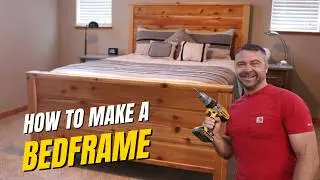 Easy DIY Bed Frame Anyone Can Build!