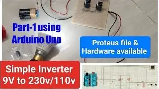 Home made inverter||How to make an inverter at home||9V to 230v inverter|| Inverter using MOSFET