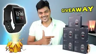 Best Smartwatch under Rs 4K?? 25 Days Battery | Amazfit Bip S Lite Unboxing & GIVEAWAY 🔥🔥🔥
