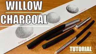 Draw with Willow Charcoal | Tutorial | @Artist-Deepkaran