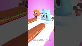 Gumball vs Darwin Lick Run 