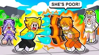 Rich GUY Broke Up With His Poor Girlfriend in Roblox Saitama Battlegrounds.. So I Did THIS!