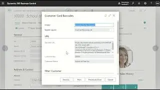 Business Central short video: Generate QR code for Dynamics 365 Business Central Page URL via AL