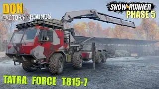 DON - UNLOCK Tatra FORCE T815-7 SnowRunner 2K gameplay