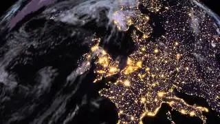 Lights of Earth at Night from Space