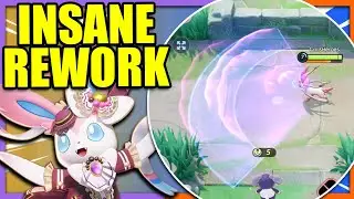 HYPER VOICE covers the entire PATH!! SYLVEON REWORK | Pokemon Unite
