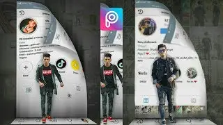 Picsart instagram viral photo editing tutorial in PicsArt step by step in hindi